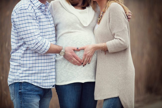 maternidad subrogada en Estados Unidos - corazón