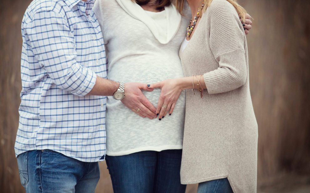 maternidad subrogada en Estados Unidos - corazón