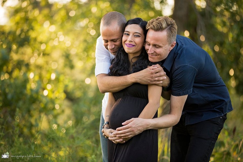 maternidad subrogada en Estados Unidos - padres y gestante