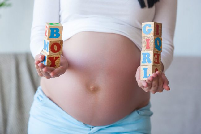 Elección de sexo del bebé - Cubos