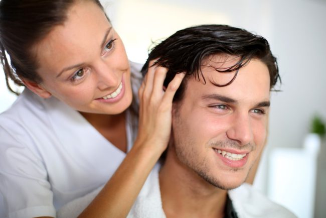 implantes capilares en España - enfermera