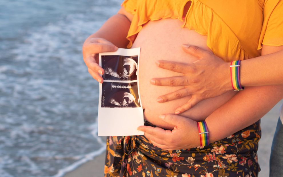 fertilidad para lesbianas en España -ecografía