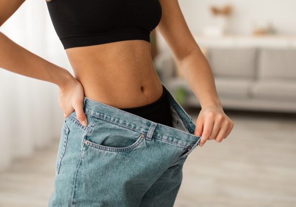 Reducción de estómago con cirugía - pantalones