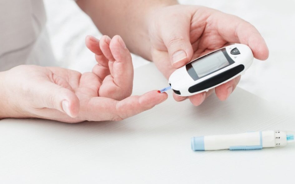 Cirugía bariátrica para diabetes tipo dos - glucómetro