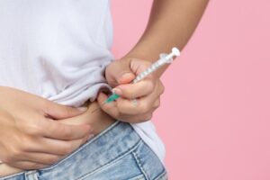 Cirugía bariátrica para diabetes tipo dos - inyección