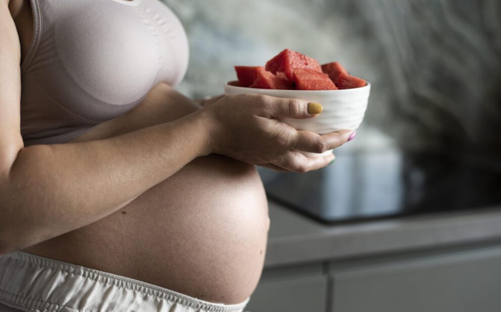 gestational surrogacy in the US-madre preñada con fruta