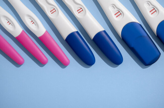 Elegir donante de esperma en Dinamarca - test embarazo