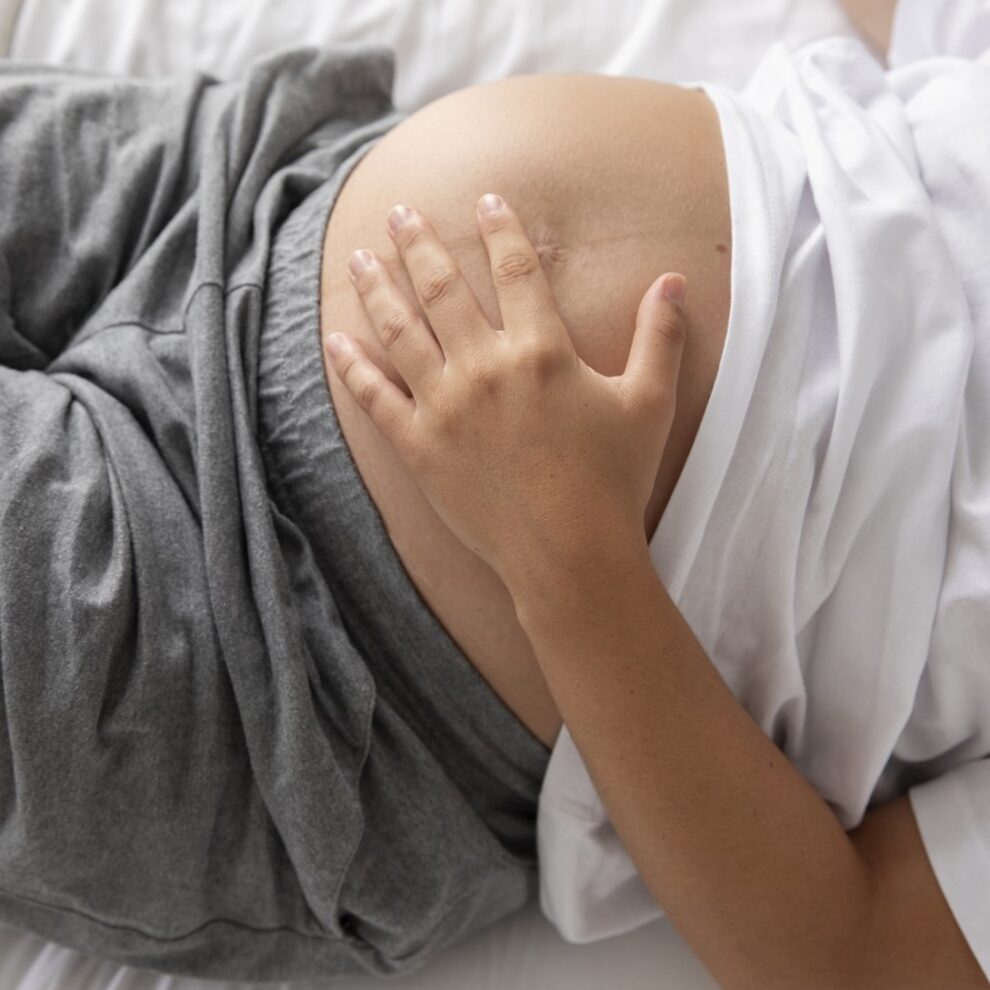 Surrogacy in Colombia - hand