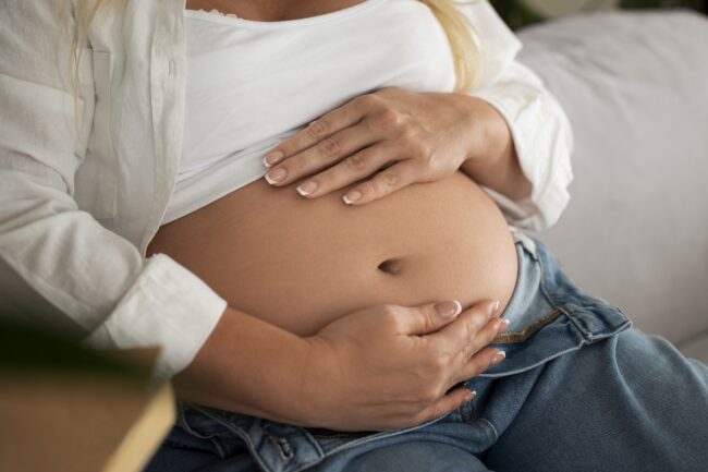 Surrogacy in the USA - belly